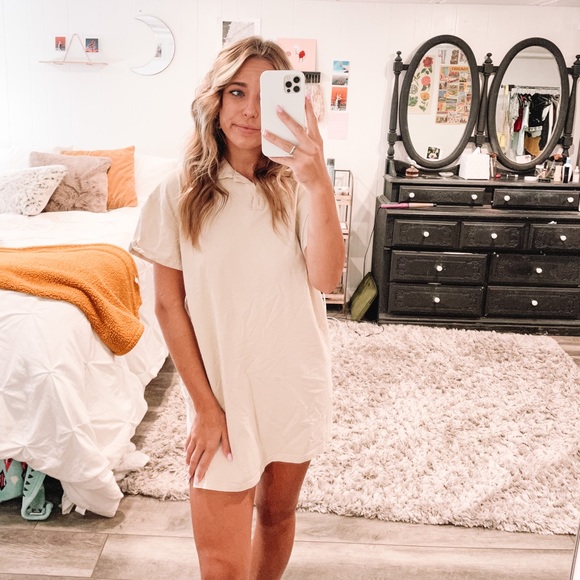 Princess Polly Dresses & Skirts - Princess Polly Cream Dress!!